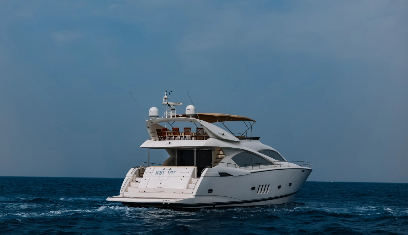 Яхта Sunseeker 82ft "Why not"